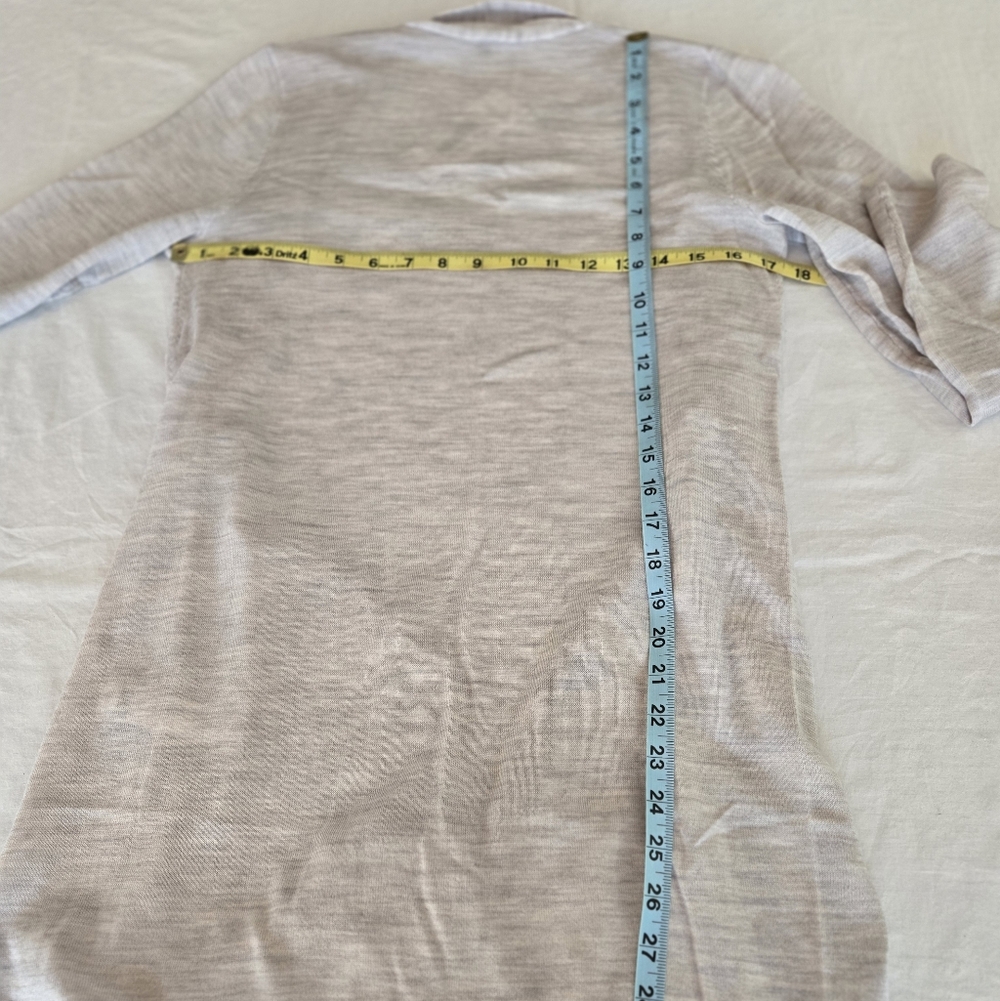 Eileen Fisher Soft Gray Knit Cardigan - Picture 6 of 14